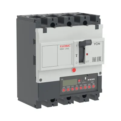 Выключатель автоматический YON pro MNX250L 4P 250 A 70 kA при AC415V расцепитель ETE