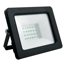 Прожектор светодиодный, 2835SMD, 30W зеленый AC220V/50Hz IP65, черный в компактном корпусе, LL-903