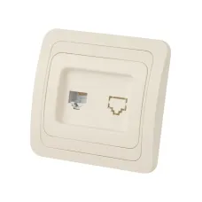 Розетка компьютерная RJ-45 сл. кость  Валдай  TDM