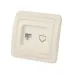 Розетка компьютерная RJ-45 сл. кость  Валдай  TDM