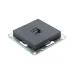 Механизм розетки RJ45 (cat5)  графит Эпика EKF