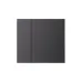 Накладка панели INTELLIGENT ARLIGHT KNX-23-2G-SUF Dark Grey (Backlightless) (IARL, IP20 металл, 2 года)