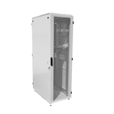 Шкаф телекоммуникационный напольный 42U (600x800) дверь перфорированная 2 шт.