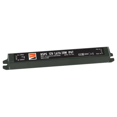 BSPS  12V1,67A=20W IP67 3 г.гар. Jazzway