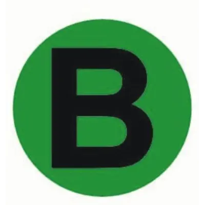 "Наклейка ""B"" d=20 EKF PROxima"