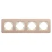 Рамка алюминиевая FRM-AKIRY-SFAL-4-GD