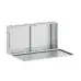 Корпус клеммный металлический SDE ВxШxГ 800x400x120 мм с фланцами, IP66