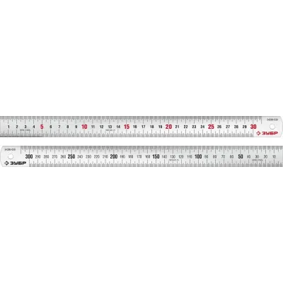 Линейка усиленная нержавеющая Про-30, 0,30 м