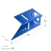 Угольник универсальный алюминиевый для 3D заготовок, , 7-в-1, 3D