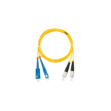 Патч-корд оптический переходной SM 9/125 OS2 SC/UPC-FC/UPC двойной LSZH 2мм
