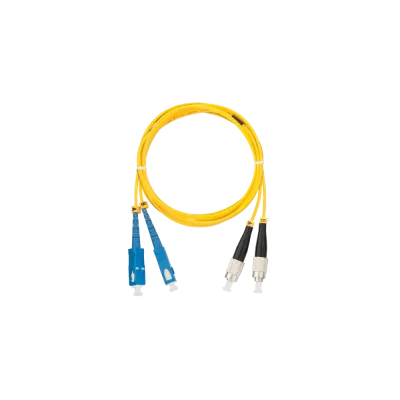 Патч-корд оптический переходной SM 9/125 OS2 SC/UPC-FC/UPC двойной LSZH 2мм