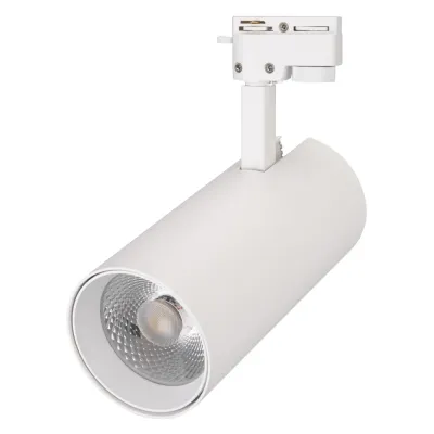 Светильник трековый LGD-GERA-2TR-R90-30W Day4000 (WH, 24 deg, 230 В) (ARL, IP20 Металл, 5 лет)
