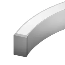 Профиль LINE-3560-BENT-SIDE-2000 ANOD Алюминий