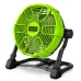 Вентилятор с гибридным питанием Greenworks G24FAN, 24V /110-240V, 254 мм, 6,7-14,2 м3/мин, макс. 852 м3/час, без АКБ и ЗУ (3503407)