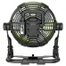 Вентилятор с гибридным питанием Greenworks G24FAN, 24V /110-240V, 254 мм, 6,7-14,2 м3/мин, макс. 852 м3/час, без АКБ и ЗУ (3503407)