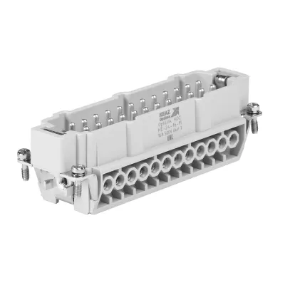 Вилка OptiLink HDC-HE-24-16-M-(0,75-2,5)-500V