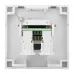 Розетка RJ45, категории 5e (ширина 2 модуля)
