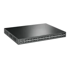 Коммутатор управляемый L2 52 порта RJ45/SFP 10 100 1000 Мб/с PoE 384Вт