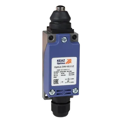 Выключатель концевой OptiLiS D4V-8111Z толкатель металлический XCKP2110P16