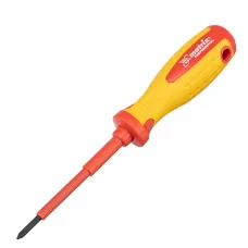 Отвертка Insulated до 1000 В, PH0x75 мм, CrMo, 2к рукоятка