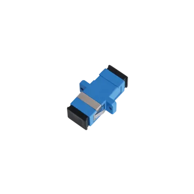 Адаптер оптический, SM 9/125, SC/UPC-SC/UPC, одинарный, синий, уп-ка 2шт.