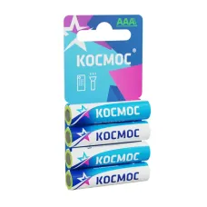 Батарейка солевая мизинчиковая ААА R03 блистер 4 шт