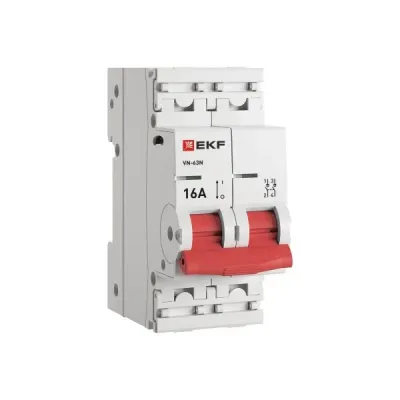 Выключатель нагрузки 2P 16А ВН-63N EKF PROxima