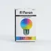 Лампа светодиодная, (1W) 230V E27 RGB G45, LB-37 матовый плавная сменая цвета