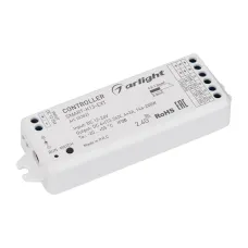 Контроллер SMART-K13-SYNC (12-24V, 4x3A, 2.4G) (ARL, IP20 Пластик, 5 лет)