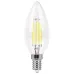 Лампа светодиодная, (11W) 230V E14 6400K прозрачная, LB-713