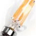 Лампа светодиодная, (15W) 230V E14 4000K прозрачная, LB-718