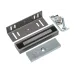 Замок электромагнитный ML-200K Premium Grey с уголком IP67 12В усилие 200 кг серый