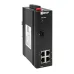 Коммутатор промышленный управляемый уровня L2 ML2-1GX/SFP-4GTP, 1 порт 1000Base-X SFP, 4 порта 10/100/1000Base-T(X) RJ45 c PoE, монтаж на динрейку TSX EKF