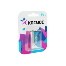 Батарейка алкалиновая 9V Крона 6LR61 блистер 1 шт