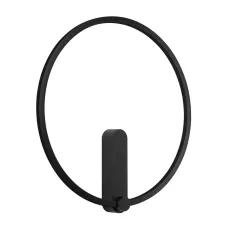 Светильник SP-VINCI-RING-R400-13W Warm3000 (BK, 110 deg, 230V) (, IP20 Металл, 3 года)