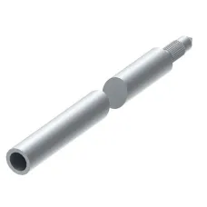 Стержень заземления L-1500 с цапфой D16 quick, для организации заземления токоотводов системы молниезащиты/оборудования, горячеоцинкованная ста