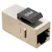 Адаптер проходной TERACOM PRO Cat.6 экран. RJ45-RJ45 тип Keystone