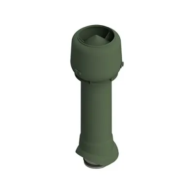 Вентиляционный выход D=125/160/700 mm+колпак TP-85.125/160/700 (зеленый) (по 1 шт. в коробке)