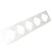 Рамка 5-местная, серия Катрин, PFR00-7005-01, белый