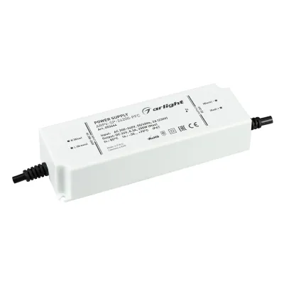 Блок питания ARPV-SP-24200-PFC (24V, 8.3A, 200W) (ARL, IP67 пластик, 5 лет)