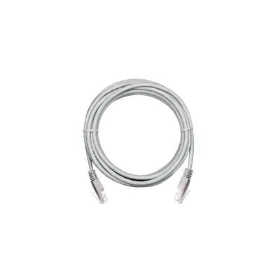 Патч-корд U/UTP 4 пары Кат. 5e 2хRJ45/8P8C T568B медный PVC серый 0.3м 10шт.