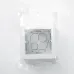 EBX20-04-1 Коробка монтажная для открытой установки модульная подъемная 88*88*42,5мм, белый (К-440)
