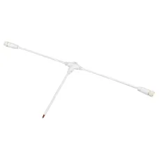Коннектор питания ARL-MOONLIGHT-SPI/DMX-CON-POWER-T-MID-WIRE-WH ARL, IP67 пластик, 3 года
