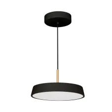 Светильник SP-ELEGANT-R300-17W Warm3000 (BK, 120 deg, 230V) (IP20 металл, 3 года)