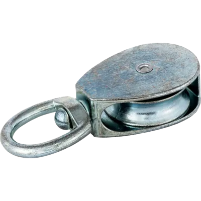 Блок одинарный (металл) 20мм (трос 6мм), , шт