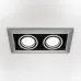 Светильник встраиваемый Maytoni Metal Modern DL008-2-02-S Черный