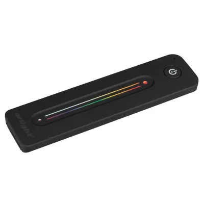 Пульт SMART-R45-MULTI Black 1 зона, 2.4G ARL, IP20 пластик, 5 лет