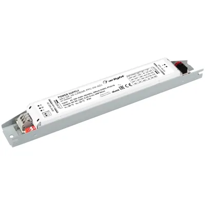 Блок питания ARJ-SP-40-LINEAR-PFC-HV-ADJ (40W, 50-160V, 0.25-0.4A) (IP20 Металл, 5 лет)