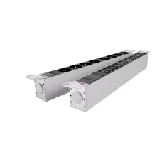 Блок розеток Rem-32 с инд., 12 IEC 60320 C13, 32А, алюм., 19'', колодка