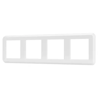 Рамка пластиковая FRM-VERSA-PL-4-WH